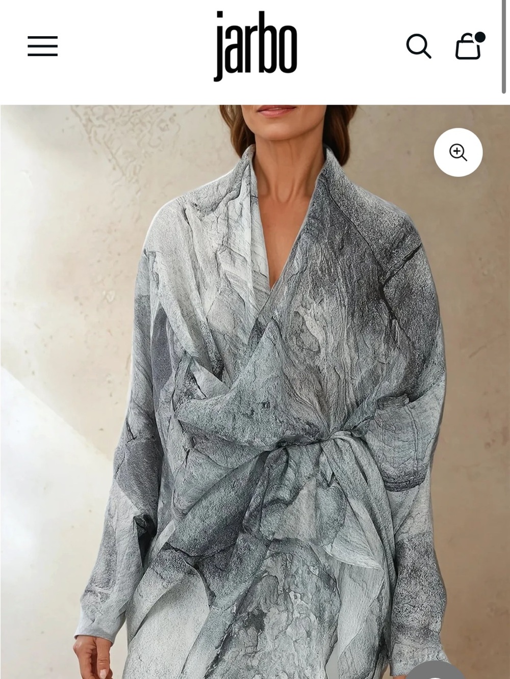 Jarbo Silk Toile Cape Wrap